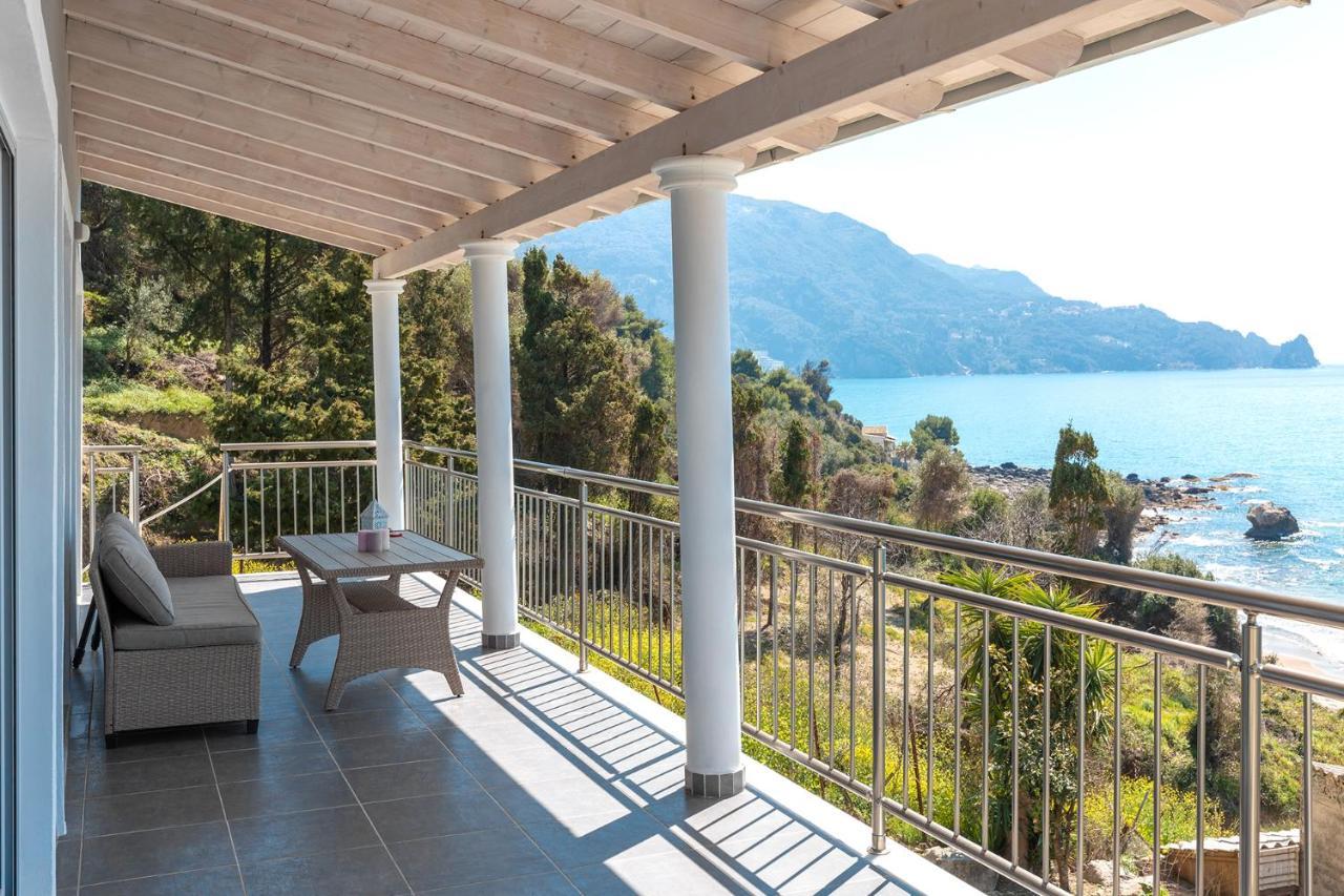 Villa Renata & Villa Filippos With Private Plunge Pool By Konnect Agios Gordios  Exterior photo