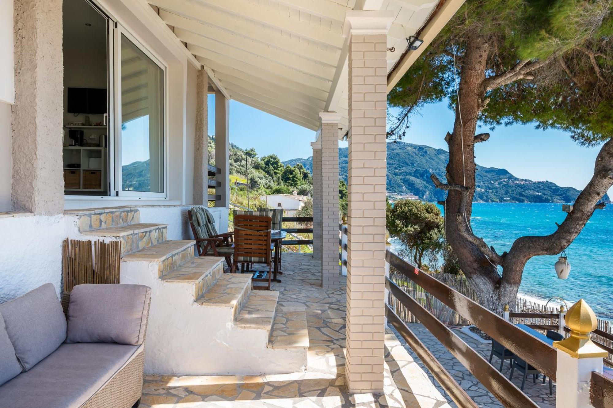 Villa Renata & Villa Filippos With Private Plunge Pool By Konnect Agios Gordios  Exterior photo